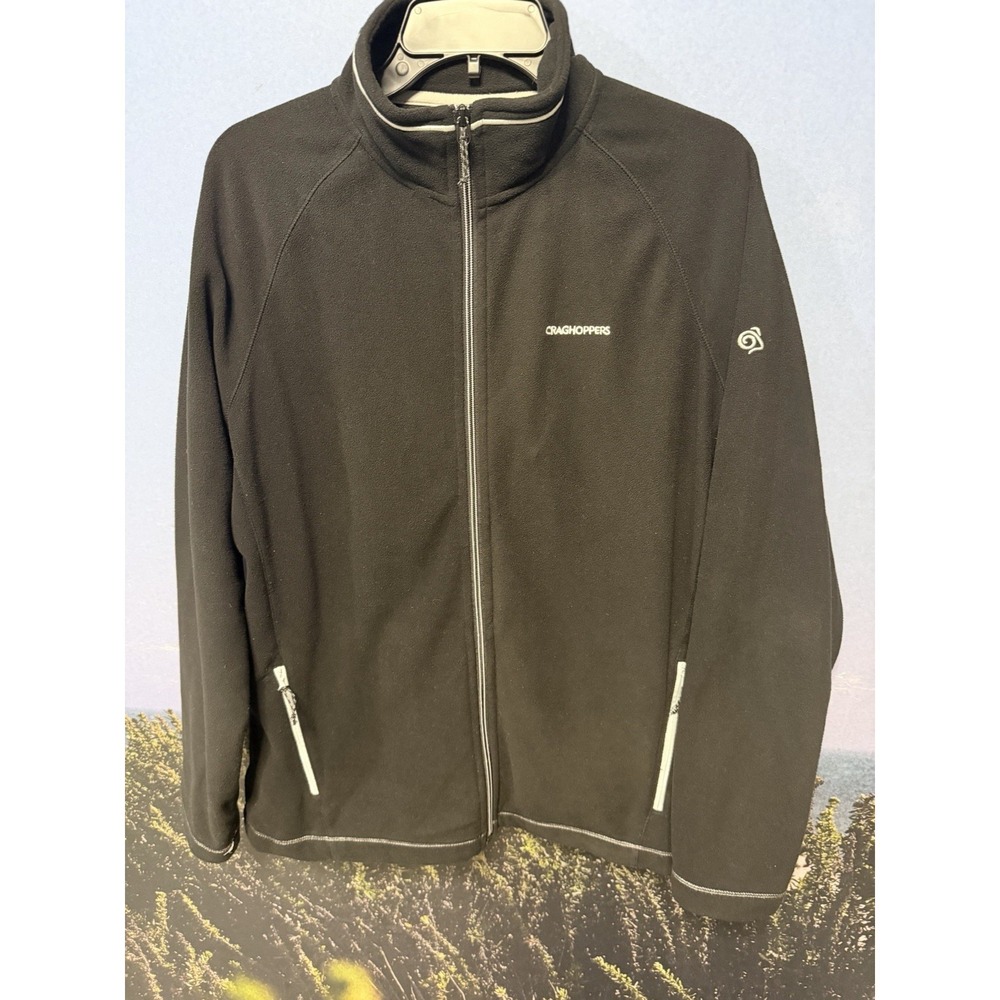 Men's Craghoppers Mens XXL Black Fleece‎  Jacket UK XL